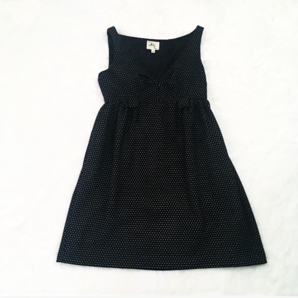 Milly of New York Black Wool Dress, size 2